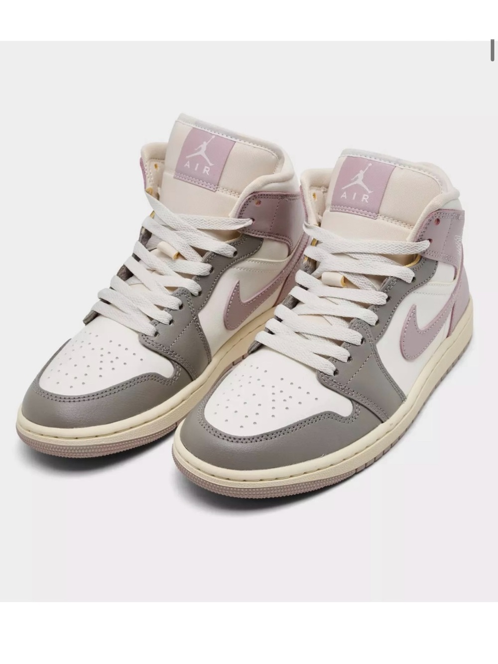 Nike Air Jordan Mid-Top Sneakers Women’s size 8.5 New in Box Soft pink/gray